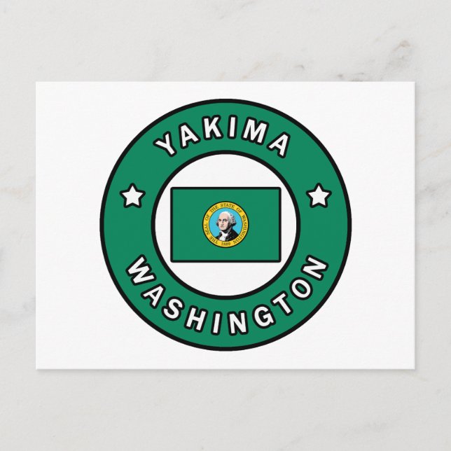 Yakima Washington Postcard (Front)