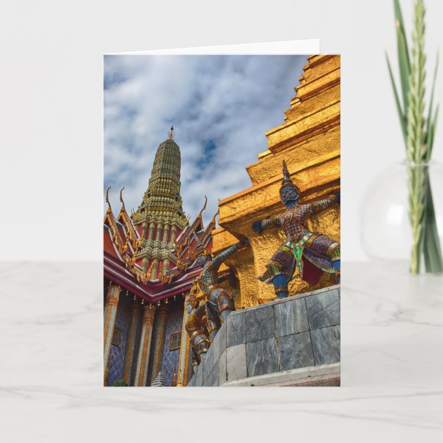 Yaksha at Wat Phra Kaeo Card (Front)