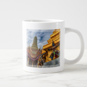 Yaksha at Wat Phra Kaeo Large Coffee Mug