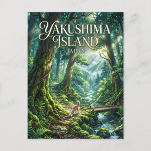 Yakushima Island Japan Postcard
