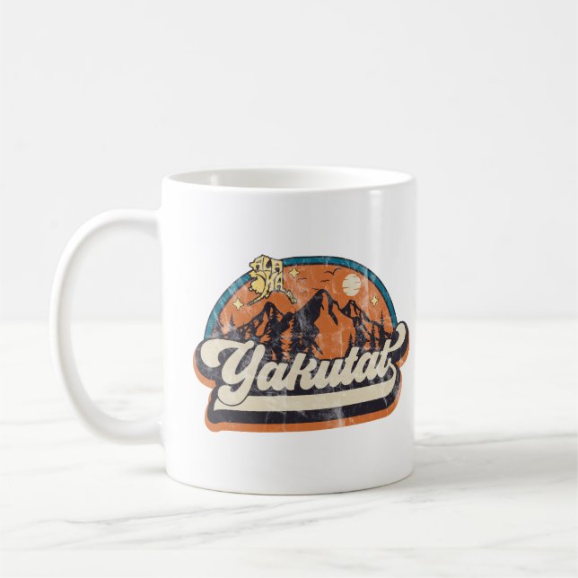 Yakutat, Alaska Coffee Mug (Left)