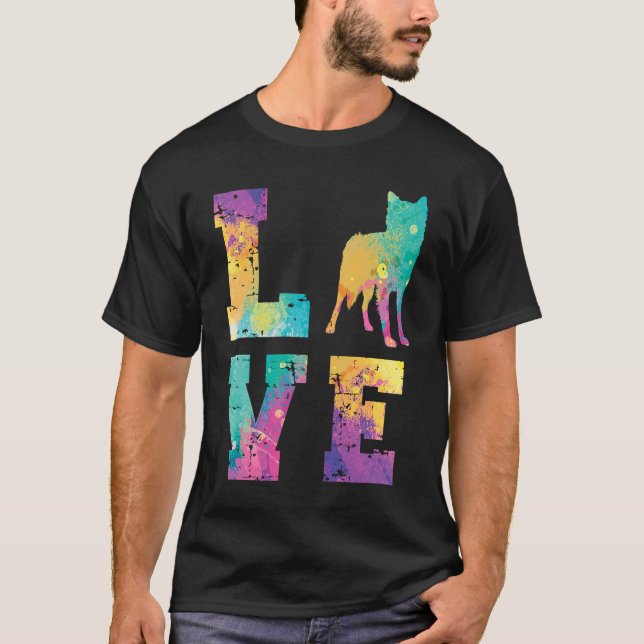 Yakutskaya Laika Love T-Shirt (Front)
