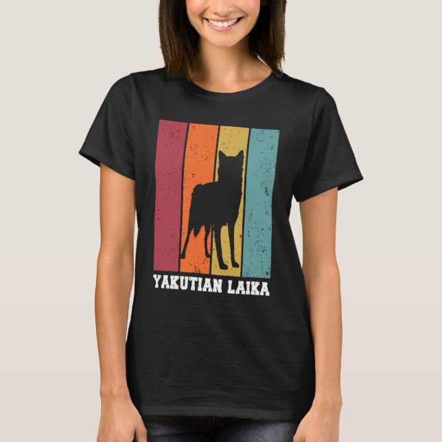 Yakutskaya Laika Vintage  2 T-Shirt (Front)