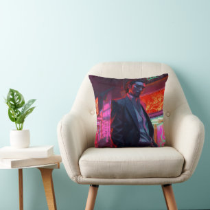 Yakuza Neon City  Cushion
