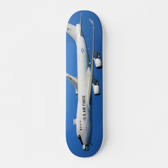 YAL-1A Airborne Laser Aircraft in flight Skateboard (Front)