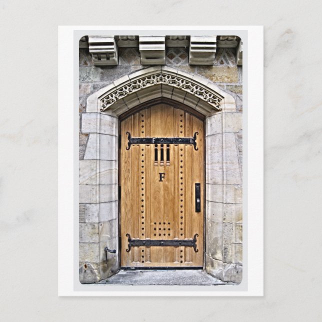 Yale Gothic Door F Postcard (Front)
