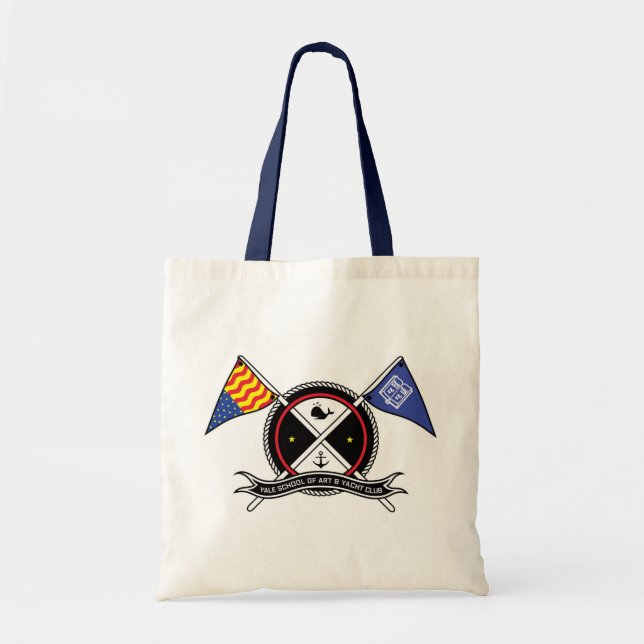 Yale School of Art & Yacht Club Tote Bag (Front)