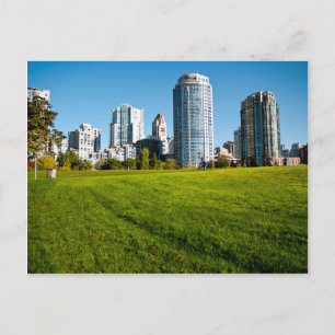 Yaletown Vancouver Skyline Postcard