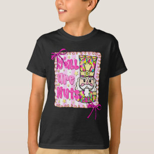 Y'all Are Nuts Nutcracker Coquette Bow Christmas H T-Shirt