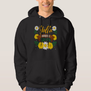Yalla Habibi Let's Go My Dear Muslim Friend Arabic Hoodie