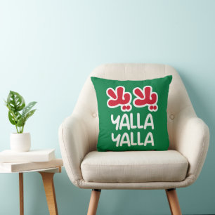 Yalla yalla cushion