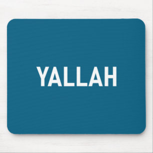 Yallah, Arabic Words, Travel, Funny, Jokes, Sarcas Mouse Mat