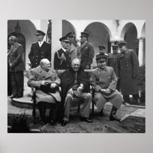 Yalta Conference Poster