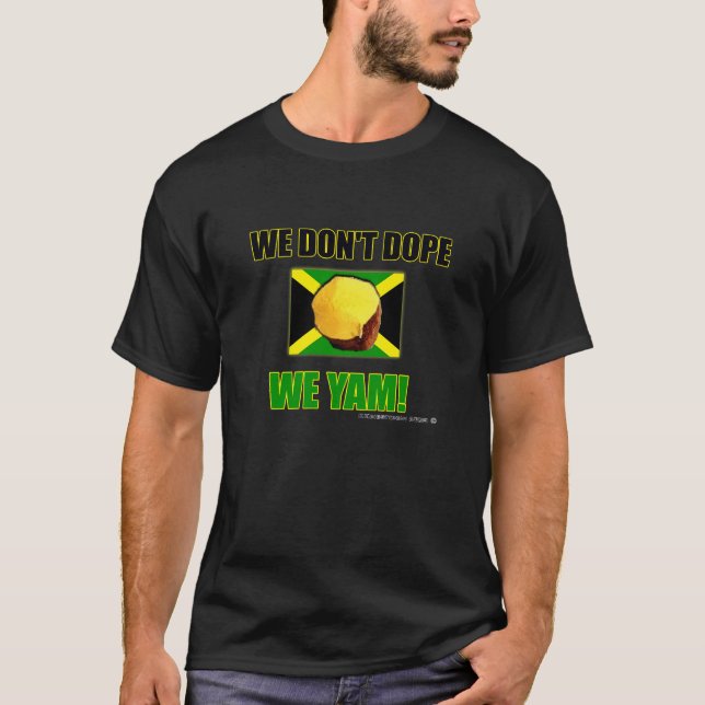 YAM - Food of Champions - Customised T-Shirt (Front)