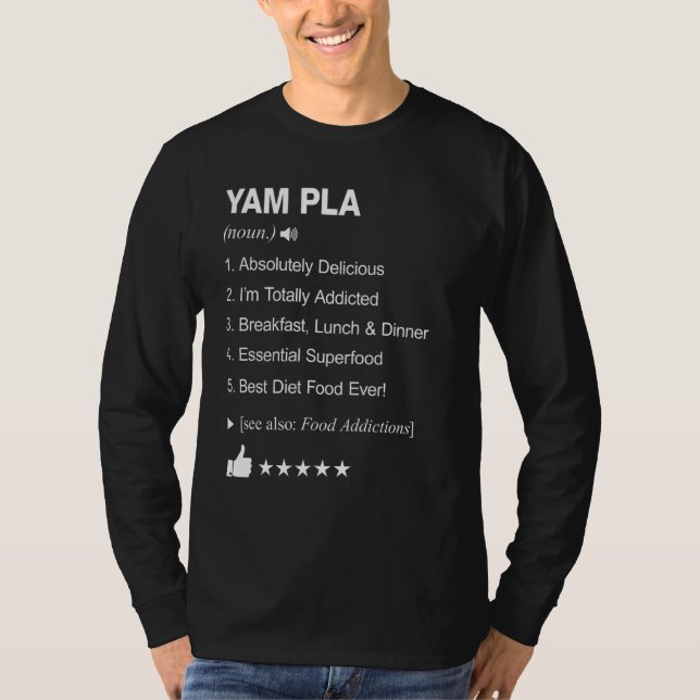 Yam Pla Definition Meaning T-Shirt (Front)
