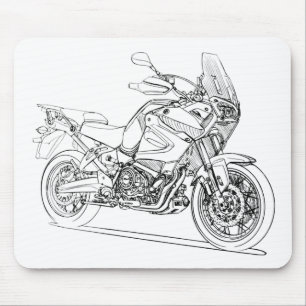 Yam Super Tenere 2012 Mouse Mat