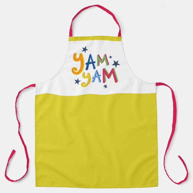 Yam Yam Black Country Apron (Front)