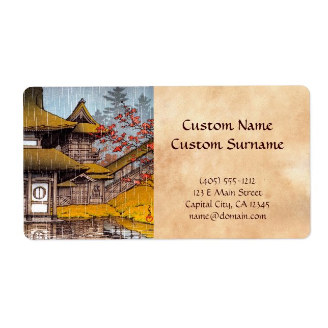 Yama Temple Sendai Hasu Kawase masterpiece (Front)