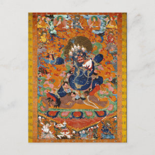 Yama Tibetan Buddhist Deity Postcard
