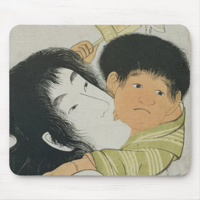 Yama-Uba and Kintoki Mouse Mat (Front)