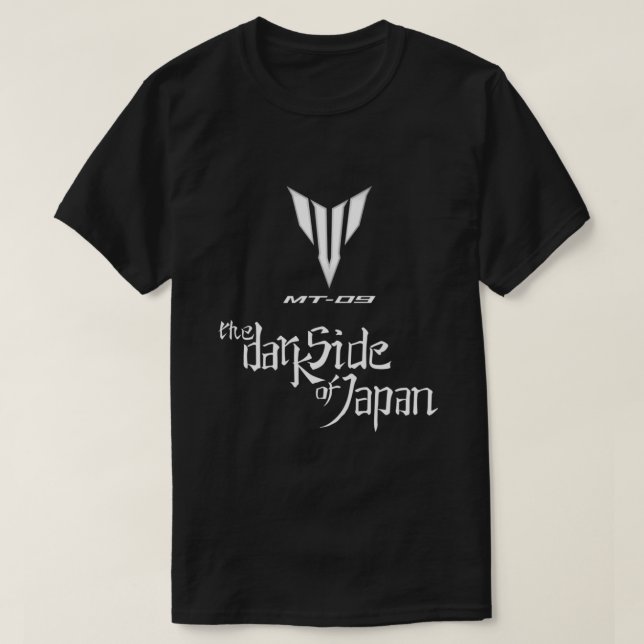 Yamaha MT09 Darkside of Japan Classic T-Shirt (Design Front)