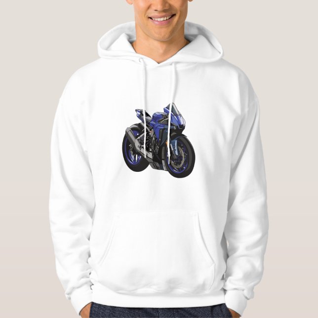 Yamaha R1 cute style Hoodie (Front)