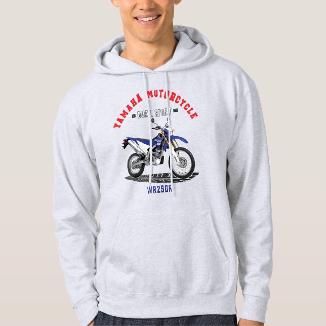 YAMAHA WR250R Custom Designer T-Shirt Hoodie (Front)