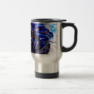 Yamaha YZF R1 Art Print Travel Mug