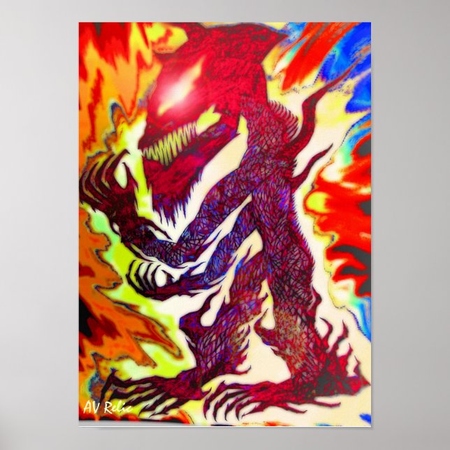 Yamahachi Wolf Poster (Front)