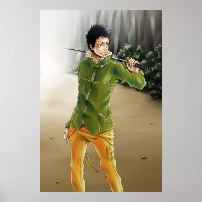 Yamamoto Takeshi poster (Front)