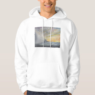 Yamato Emerges from Pacific Typhoon 1944 2010 Hoodie