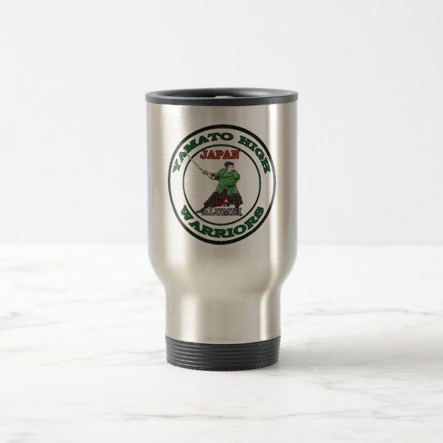 Yamato High  School Japan   1960-1973 Travel Mug (Center)