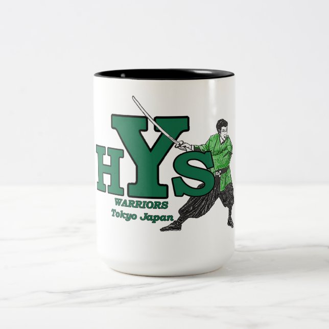 Yamato HS Japan Warriors Two-Tone Coffee Mug (Center)