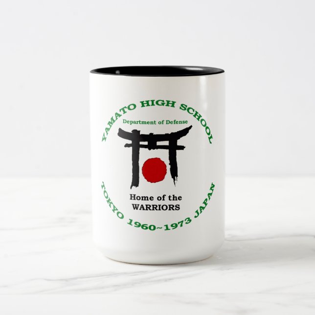 Yamato HS Japan Warriors Two-Tone Coffee Mug (Center)