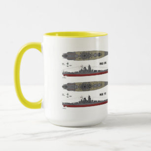 Yamato & Musashi, Battleship Mug