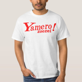 yamero zoozei-Stop Tax Increase Single Side Print T-Shirt