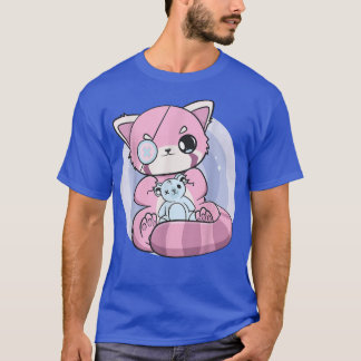 Yami Kawaii Red Panda Bear Fairy Kei Harajuku Nugo T-Shirt
