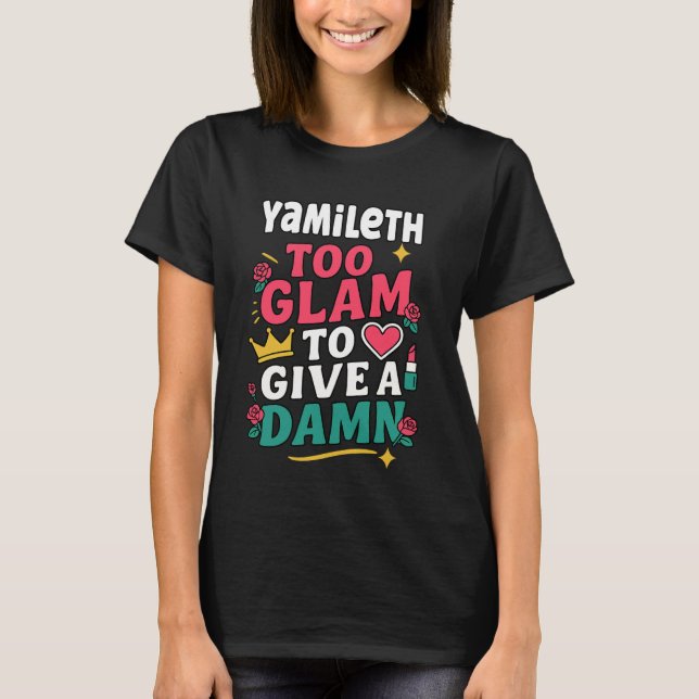 YAMILETH Personalized Women's Gift Custom YAMILETH T-Shirt (Front)