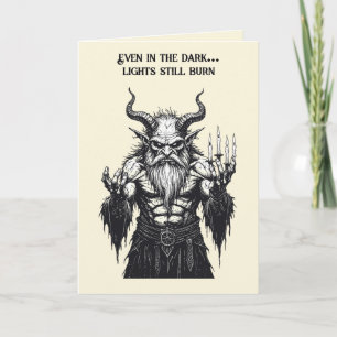 Yan-gant-y-tan The Wild Candle Hand Card