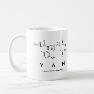 Yan peptide name mug