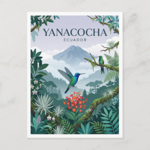 Yanacocha Reserve Quito Ecuador Postcard