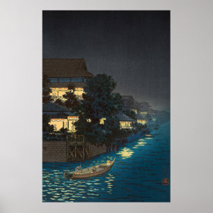 Yanagibashi by Tsuchiya Koitsu Poster