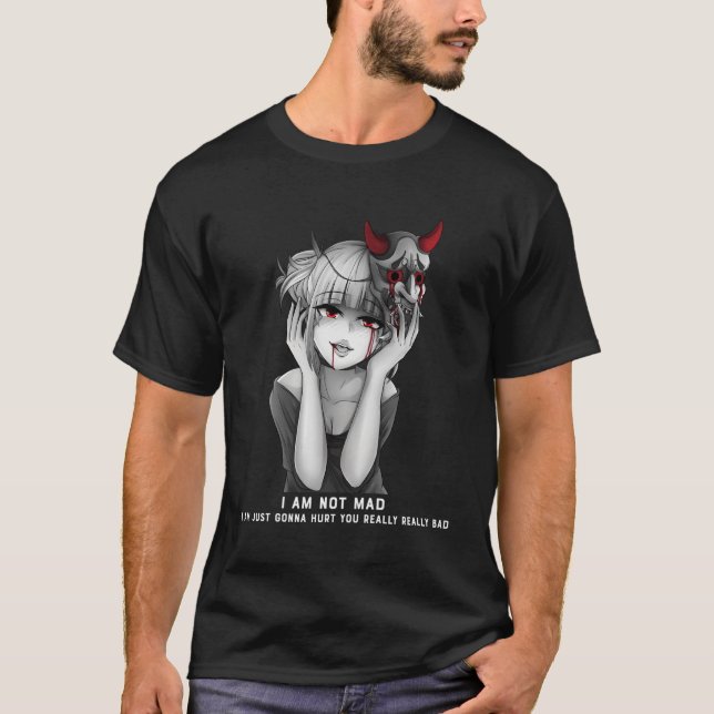 Yandere Oni Ga Style T-Shirt (Front)
