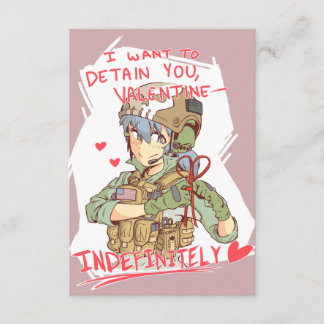 Yandere Operator Valentine 1 Invitation