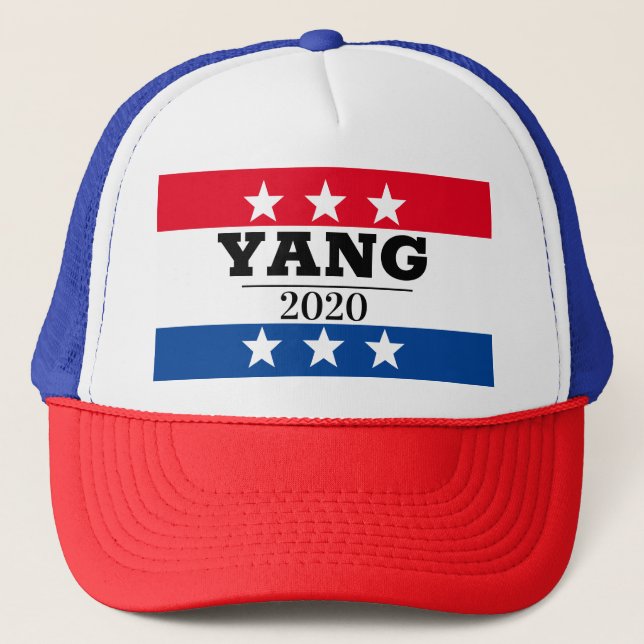 YANG 2020 Election Trucker Hat (Front)