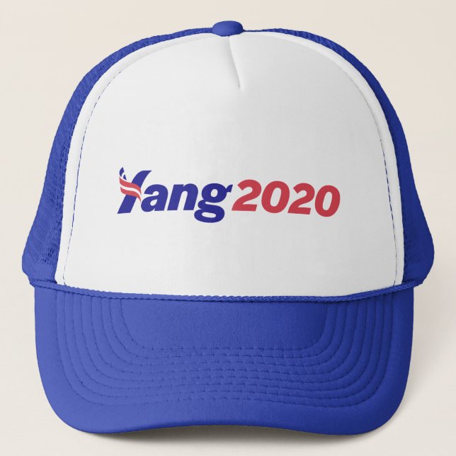 Yang 2020 trucker hat (Front)