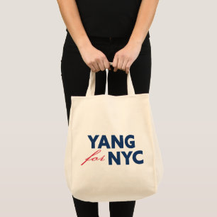 Yang for NYC New York City Mayor Election Support Tote Bag