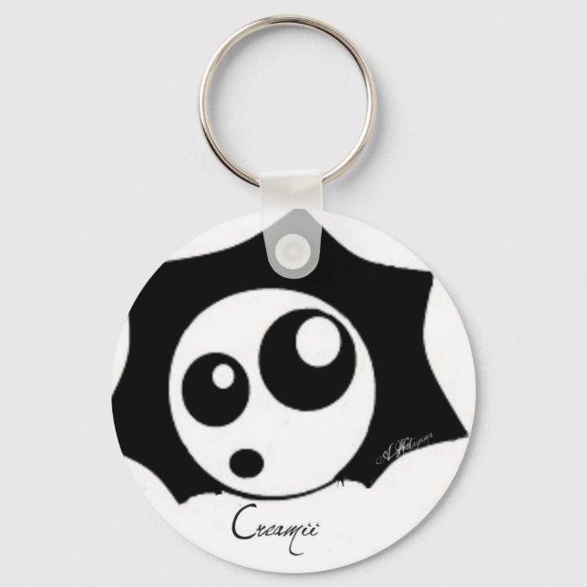 Yang on our Chain Key Ring (Front)