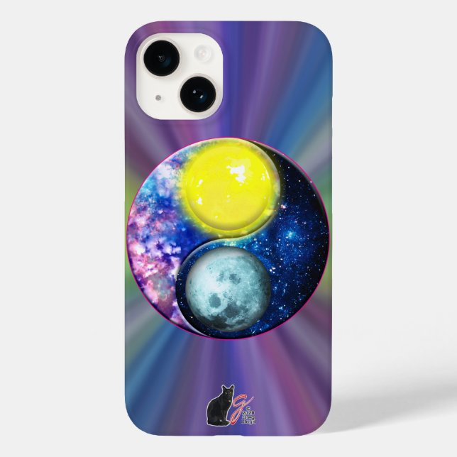 Yang-Yin / Sun-Moon Case-Mate iPhone Case (Back)
