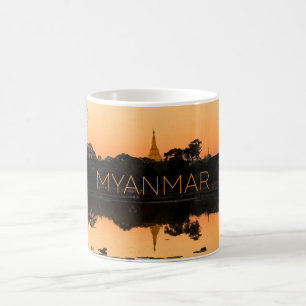 Yangon, Myanmar Travel Mug